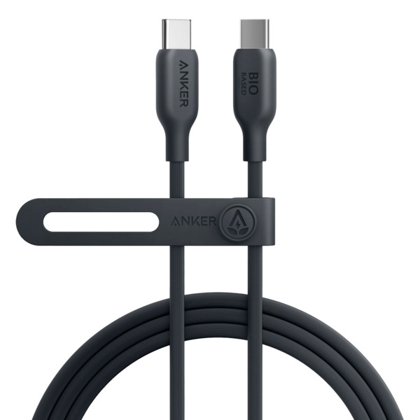 ANKER ANK-543-USBC-USBC-180-B Anker - Cable USB2.0 - USB-C a USB-C - Cable de Bio-Nylon trenzado - Longitud 1.8m - Color negro