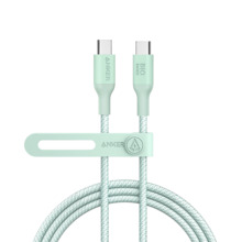 ANKER ANK-544-USBC-USBC-180-G Anker - Cable USB2.0  - USB-C a USB-C - Cable de Bio-Nylon trenzado - Longitud 1.8m - Color verde