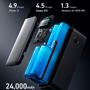 ANKER ANK-737-POWERCORE-B Anker Power bank con pantalla digital - Capacidad 24000mAh  - Entrada USB-C - Salidas 2x USB-C, USB-A (6)