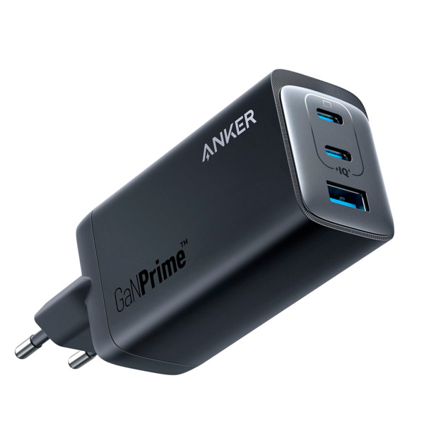 ANKER ANK-737-WCHARGER-120W1A2C-B Anker - Cargador USB - Potencia 120W | Con tecnología GaNPrime - Carga rápida - Salidas 1x US
