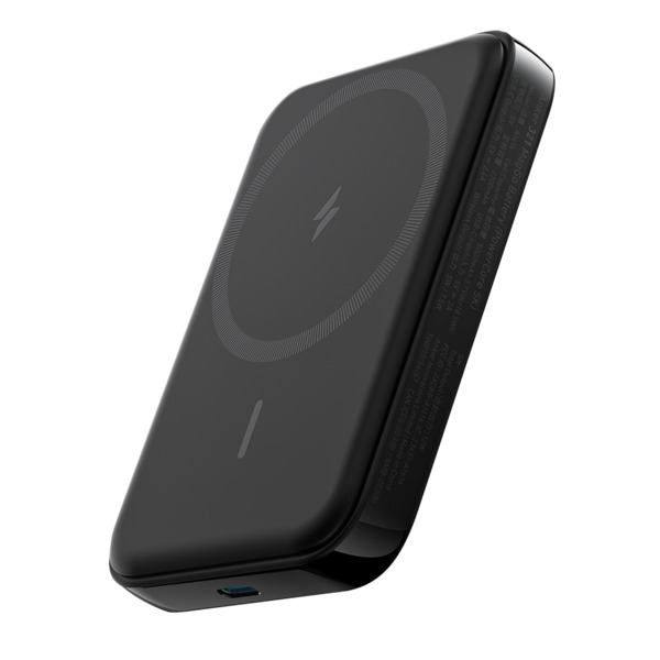 ANKER ANK-MAG-POWERCORE-B Anker Power bank magnética inalámbrica - Capacidad 5000mAh - Entradas USB-C - Salidas USB-C, Inalámbri