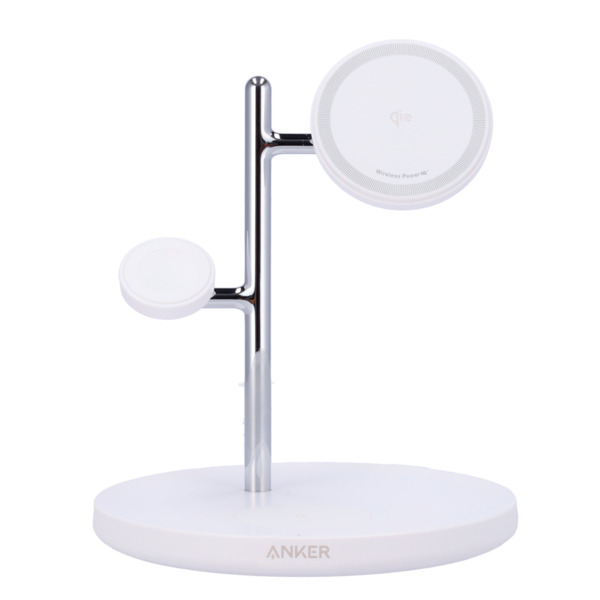 ANKER ANK-PADWCHARGER-3-IN-1-W Cargador inalámbrico 3 en 1 Anker - Tecnología MagGo - Carga rápida: iPhone, Airpods, Apple Watch (1)