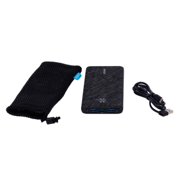 ANKER ANK-POWERCORE3-SENSE-B Anker Power bank con LEDs de carga - Capacidad 10000mAh  - Entradas USB-C - Salidas USB-C, 2x USB-A (9)