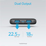ANKER ANK-POWERCORE3-SENSE-B Anker Power bank con LEDs de carga - Capacidad 10000mAh  - Entradas USB-C - Salidas USB-C, 2x USB-A (4)
