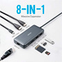 ANKER ANK-POWEREXPAND-8-IN-1-G Anker - Hub USB-C 8 en 1 - Admite la carga PD100W - Transferencia de datos de 5Gbps - Admite reso (2)