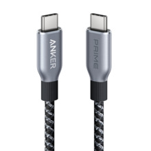 ANKER ANK-PRIME-USBC-USBC-180-B Anker - Cable USB2.0  - USB-C a USB-C - Cable de nylon trenzado reciclado - Longitud 1.8m | Ultr