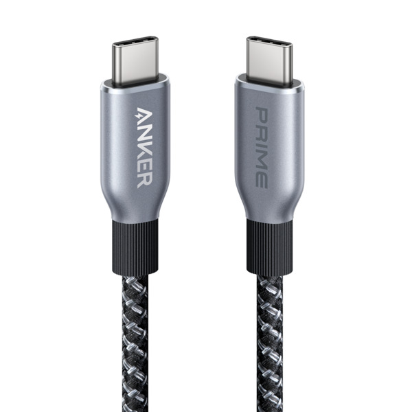 ANKER ANK-PRIME-USBC-USBC-180-B Anker - Cable USB2.0  - USB-C a USB-C - Cable de nylon trenzado reciclado - Longitud 1.8m | Ultr