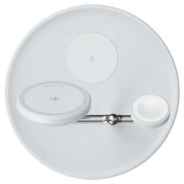 ANKER ANK-SWCHARGER-3-IN-1-W Cargador inalámbrico 3 en 1 Anker - Tecnología MagGo - Carga rápida: iPhone, Airpods, Apple Watch - (1)