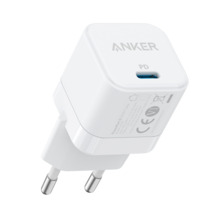 ANKER ANK-WCHARGER-POWERPORT3-W Anker - Cargador USB - Potencia 20W - Carga rápida  - Salida USB-C  - Color blanco
