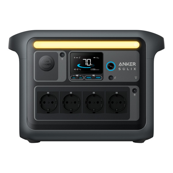 ANKER ASOX-C1000X Batería portátil Anker Solix - Gran capacidad 1056Wh - Potencia salida 1800W - Salidas y formas de recarga múl
