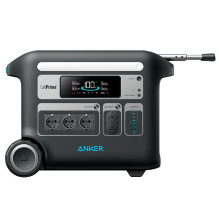Comprar ANKER ASOX-F2000 Batería portátil Anker Solix - Gran capacidad 2048Wh - Potencia salida 2300W - Salidas y formas de recarga múltiples - 3000 ciclos de vida  - Control a través la APP