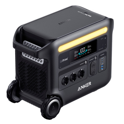 Comprar ANKER ASOX-F2600 Batería portátil Anker Solix - Gran capacidad 2560Wh - Potencia salida 2400W - Salidas y formas de recarga múltiples - 3000 ciclos de vida  - Control a través la APP