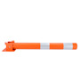 ANKUAI PB-PL301-MANUAL Barrera de estacionamiento personal - Accionamiento manual - Diseño de bolardo cilíndrico - Bloqueo con c (2)