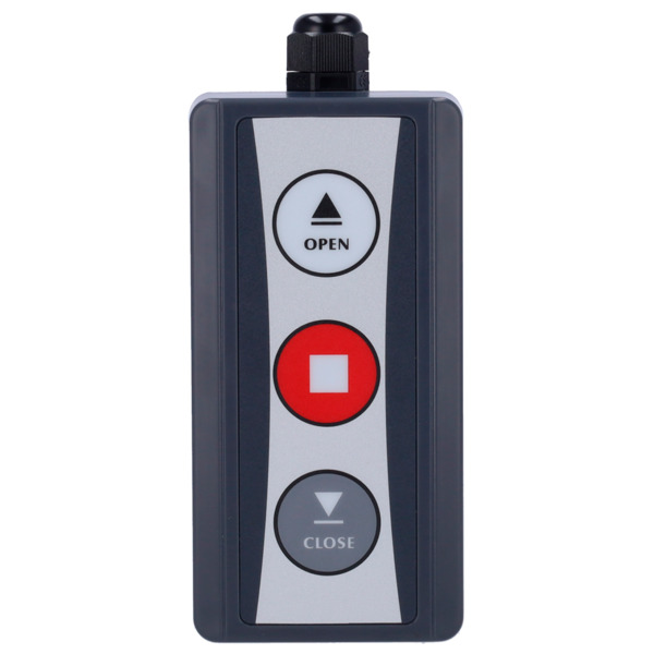 ANKUAI PB-WIREDCONTROL Pulsador cableado para barreras de parking - Botones de subida, bajada y paro - Cable no incluido - Medid (1)