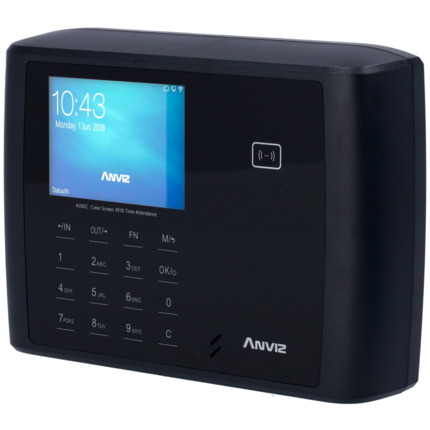 Comprar ANVIZ A350C-BT-WIFI Control de presencia - Tarjeta EM/MF y PIN - 3.000 usuarios | 100.000 registros - TCP/IP, WiFi, Bluetooth, USB y RS485  - 3.5" TFT | Salida de relé para sirena - CrossChex Standard / Cloud / Mobile