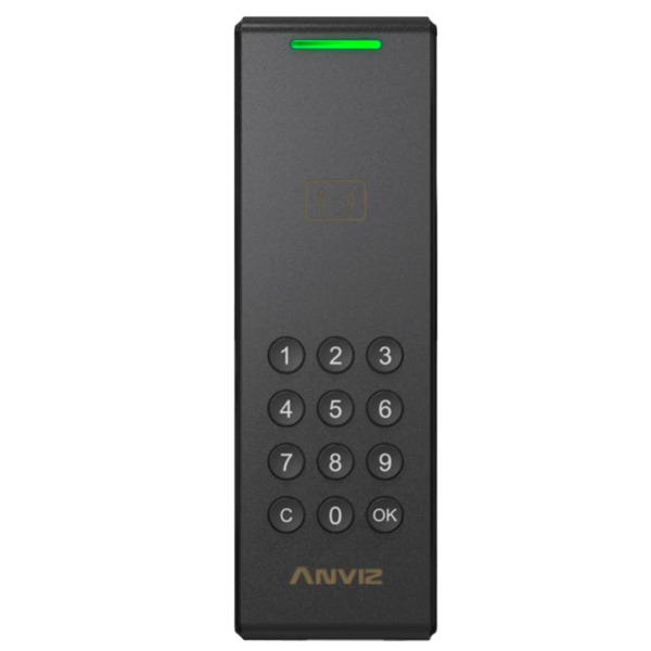 ANVIZ C2KA-OSDP Lector de acceso - Acceso por tarjeta EM/MF y PIN - Indicador LED y acústico - Wiegand 26/34 | OSDP - Compatible (1)
