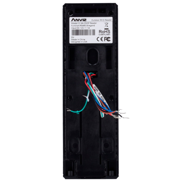 ANVIZ C2KA-OSDP Lector de acceso - Acceso por tarjeta EM/MF y PIN - Indicador LED y acústico - Wiegand 26/34 | OSDP - Compatible (5)