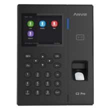 ANVIZ C2PRO-MF Control de Presencia y Acceso - Huellas, MF y teclado - 5000 grabaciones / 100000 registros - WiFi, TCP/IP, USB,