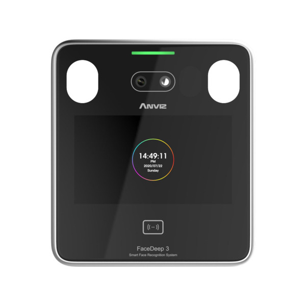 Anviz CONAC-869 FaceDeep 3 Lector biométrico autónomo de control de accesos y presencia Anviz. Identificación por Reconocimiento