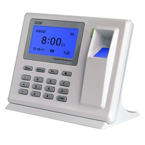 ANVIZ D200O1 Terminal de Control de Presencia ANVIZ - Huellas dactilares y teclado - 2000 grabaciones / 50000 registros - Comuni