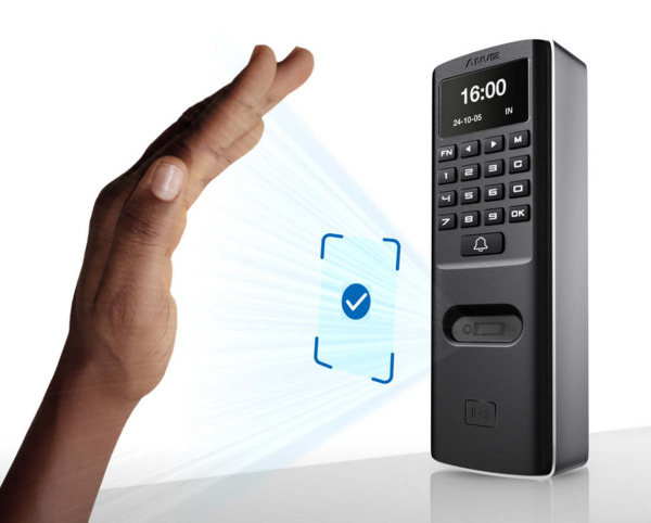 ANVIZ M7 Palm Terminal de Control de Acceso Autónomo por Palma para Exteriores con PoE (1)