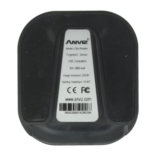 ANVIZ UBIO Lector biométrico ANVIZ - Huellas dactilares - Grabación segura y fiable - Comunicación miniUSB - Plug &amp; Play - T (3)