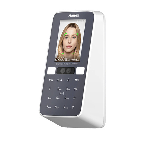 ANVIZ W3 Terminal inteligente de control Acceso y Asistencia para interior. Reconocimiento Facial - Contraseña -Tarjeta