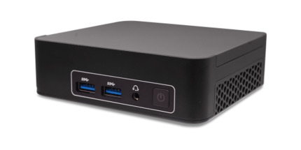Comprar AOPEN MINI PC DEN5128 (90.ON600.AEB0) I5-1240P VPRO, 128G SSD, 8G DDR4, (SO + OPCIONAL), 2 SALIDAS, 2 AÑOS DE GARANTÍA