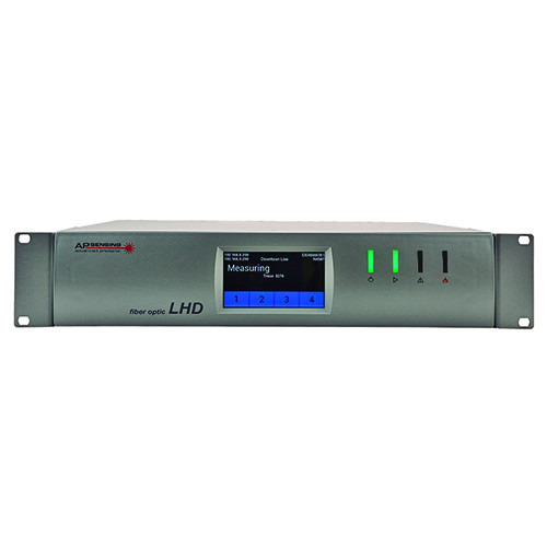 AP Sensing N4587A-R04 Controlador de detección lineal de temperatura por fibra óptica de 1, 2 o 4 canales de 4 km.