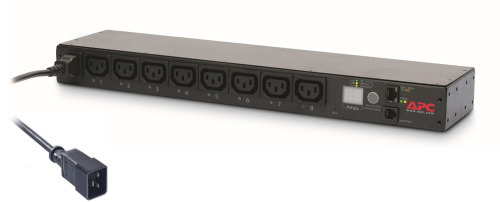 APC AP7921B unidad de distribución de energía (PDU) 8 salidas AC 0U/1U Negro (1)