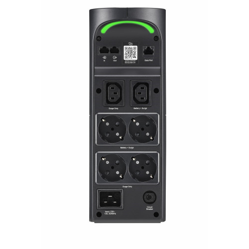 APC Back-UPS Pro BGM2200B-GR - 2200VA/1320W, 4 salidas Schuko y 2 salidas C13, 3 cargadores USB, puerto de datos USB (3)