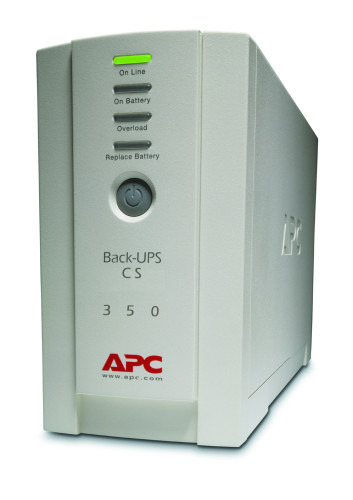 APC Back-UPS sistema de alimentación ininterrumpida (UPS) En espera (Fuera de línea) o Standby (Offline) 0,35 kVA 210 W 4 salida (1)