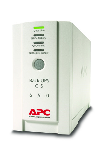 APC Back-UPS sistema de alimentación ininterrumpida (UPS) En espera (Fuera de línea) o Standby (Offline) 0,65 kVA 400 W 4 salida (1)