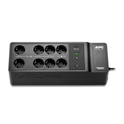 APC BE500G2-GR sistema de alimentación ininterrumpida (UPS) En espera (Fuera de línea) o Standby (Offline) 0,5 kVA 300 W (1)