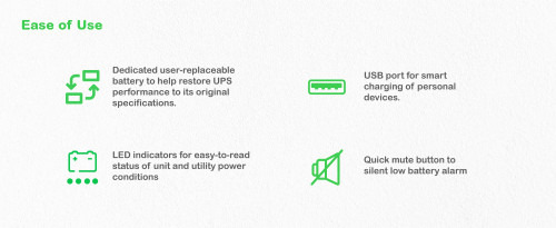 APC BE500G2-GR sistema de alimentación ininterrumpida (UPS) En espera (Fuera de línea) o Standby (Offline) 0,5 kVA 300 W (8)
