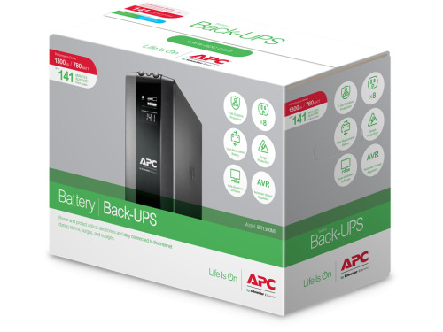 APC BR1300MI sistema de alimentación ininterrumpida (UPS) Línea interactiva 1,3 kVA 780 W 8 salidas AC (7)