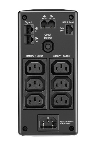 APC BR900MI sistema de alimentación ininterrumpida (UPS) Línea interactiva 0,9 kVA 540 W 6 salidas AC (2)