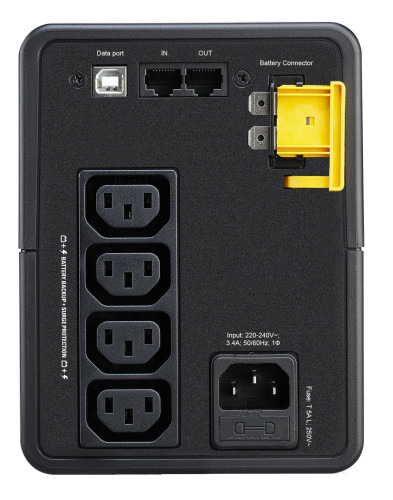APC BX750MI sistema de alimentación ininterrumpida (UPS) Línea interactiva 0,75 kVA 410 W 4 salidas AC (2)