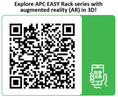 APC Easy Rack 48U Rack o bastidor independiente Negro (4)
