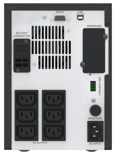 APC Easy UPS SMV sistema de alimentación ininterrumpida (UPS) Línea interactiva 1,5 kVA 1050 W 6 salidas AC (2)