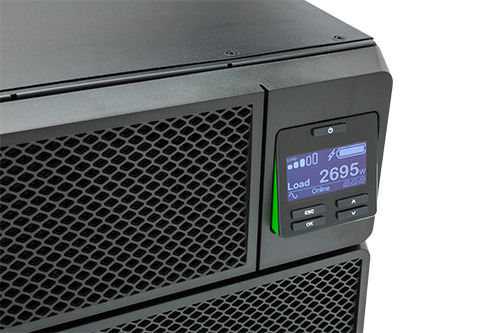 APC Smart-UPS On-Line sistema de alimentación ininterrumpida (UPS) Doble conversión (en línea) 6 kVA 6000 W 10 salidas AC (12)