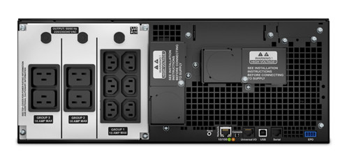 APC Smart-UPS On-Line sistema de alimentación ininterrumpida (UPS) Doble conversión (en línea) 6 kVA 6000 W 10 salidas AC (4)