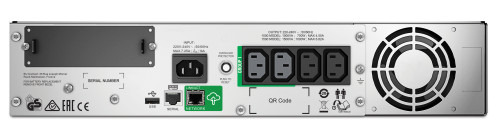 APC SMT1500RMI2UC sistema de alimentación ininterrumpida (UPS) Línea interactiva 1,5 kVA 1000 W 4 salidas AC (2)