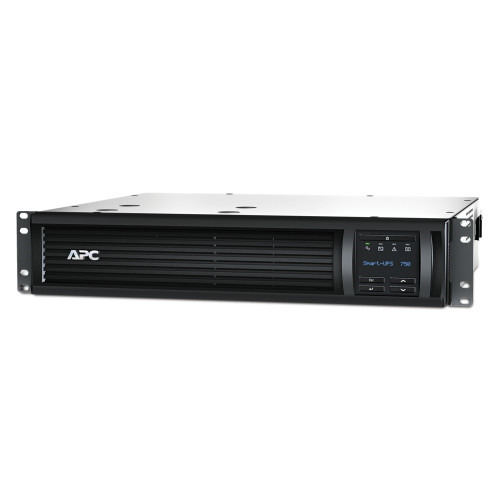 APC SMT750RMI2UC sistema de alimentación ininterrumpida (UPS) Línea interactiva 0,75 kVA 500 W 4 salidas AC (1)