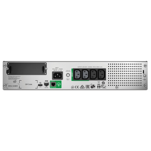 APC SMT750RMI2UC sistema de alimentación ininterrumpida (UPS) Línea interactiva 0,75 kVA 500 W 4 salidas AC (2)