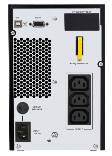 APC SRV1KI sistema de alimentación ininterrumpida (UPS) Doble conversión (en línea) 1 kVA 800 W 3 salidas AC (3)