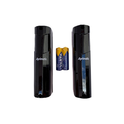 Comprar APRI-ACC-FOTO-ER14BT Fotocélula infrarroja modulada transmisor (alimentado por batería) y receptor (alimentado por fuente 12-24 Vac/Vdc), IP54, hasta 14m.