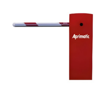 APRIMATIC APRI-KIT-P50XT-OVLED Barrera de parking con brazo oval H76 de 5 metros con tira LED´s, uso my intenso, 5.000 cilclos/d