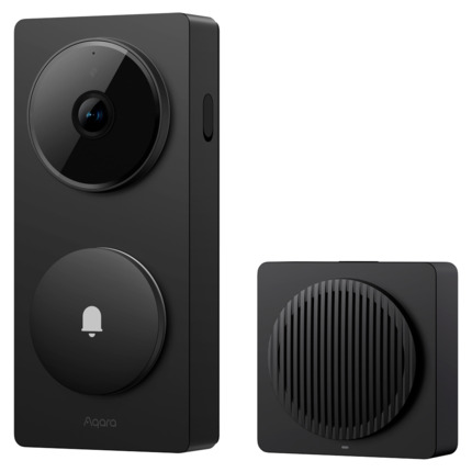 Comprar AQARA AQ-CH-C09D-B Aqara Smart Home G410 Doorbell Cam/Hub Black - WiFi 2.4Ghz / Zigbee 3.0 - Matter over Zigbee - Hub Concentrador domotico - Sensor de presencia - Soporta Apple Homekit, Google, Alexa