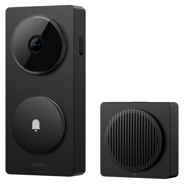 AQARA AQ-CH-C09D-B Aqara Smart Home G410 Doorbell Cam/Hub Black - WiFi 2.4Ghz / Zigbee 3.0 - Matter over Zigbee - Hub Concentrad